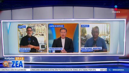 Buscan cuerpos en el fondo del mar, tras el paso del huracán Otis en Acapulco