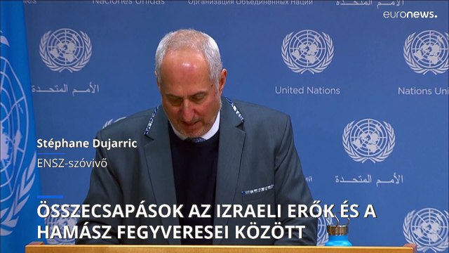 Összecsapások voltak az izraeli erők és a Hamász fegyveresei között a a Gázai övezetben