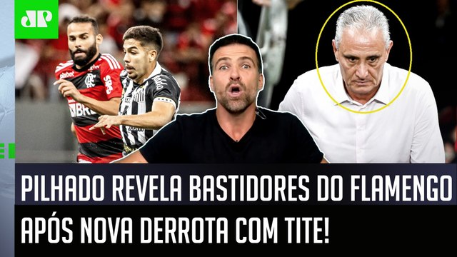 Eu TENHO A INFORMAÇÃO de que o Tite ontem no VESTIÁRIO do Flamengo... Pilhado REVELA BASTIDORES!