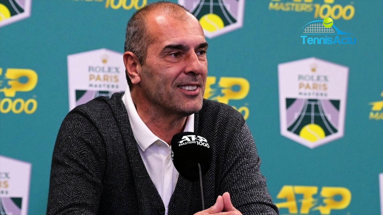 Rolex Paris Masters 2023 - Cédric Pioline : "On respecte la position de Jannik Sinner, la programmation c'est toujours un sujet sensible et complexe"