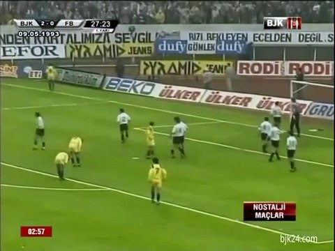 Beşiktaş JK vs. Fenerbahçe SK 1992-1993