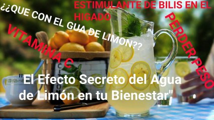 ¡Sorprendente! "Descubre Cómo el Agua de Limón Puede Transformar tu Rutina Matutina" #AguaDeLimón #Salud #RutinaMatutina #PielRadiante #Hidratación #EnergíaNatural