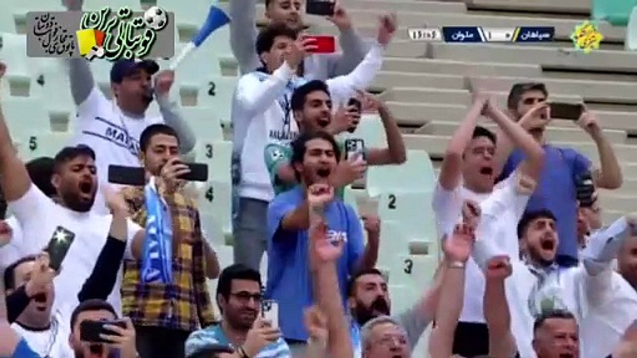 خلاصه بازی سپاهان و ملوان