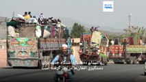 هجرت دسته‌جمعی مهاجران افغان از پاکستان؛ در مرز تورخم صف ۷ کیلومتری تشکیل شد