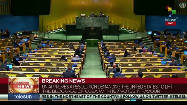 United States justifies maintaining the blockade on Cuba