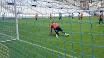 Séance à l'Orange Vélodrome avant OM-Lille