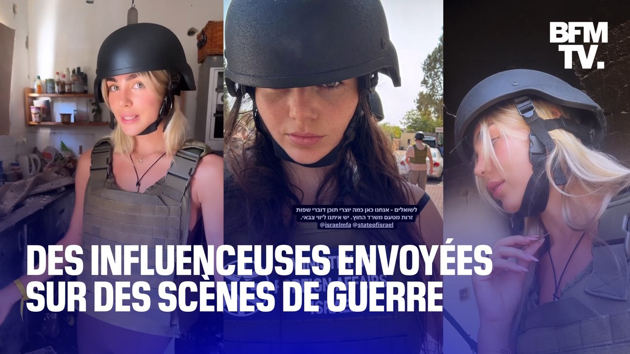 Israël envoie des influenceuses visiter un kibboutz attaqué par le Hamas