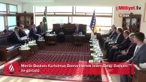 Meclis Başkanı Kurtulmuş Bosna-Hersek İslam Birliği Başkanı ile görüştü