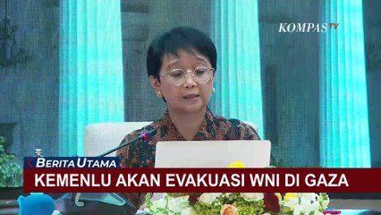 Descargar video: Evakuasi WNI di Gaza, Menlu Kirim Tim dari Kairo Menuju Rafah