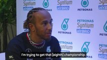 Hamilton reveals 2024 Mercedes plans to 'get that championship'