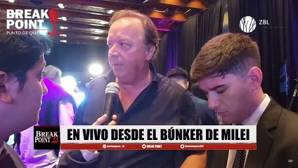 El momento en el que Juan Nápoli le soltó la mano a Milei
