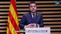 Aragonés recuerda a Sánchez que tras la amnistía «es hora de avanzar hacía el referéndum»