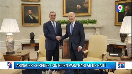 Presidentes Joe Biden y Luis Abinader se reunieron para tema de Haití | Primera Emisión SIN
