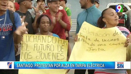Protestan contra alta monto en pagos de energía eléctrica | Primera Emisión SIN