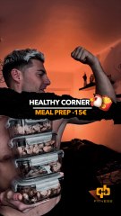 ⚠️ MEAL PREP -15€ pour 5 repas ⚠️  Je vais te montrer qu’avec -15€ tu peux te faire 5 repas équilibrés et hyperprotéinés