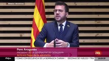 Tras el pacto entre PSOE y ERC, Aragonès ya pide el referéndum