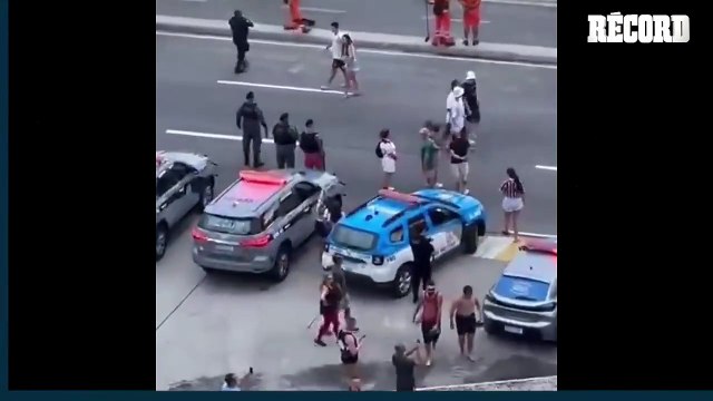 Copa Libertadores: Pelea en Río de Janeiro entre aficiones de Boca y Fluminense previo a la Final