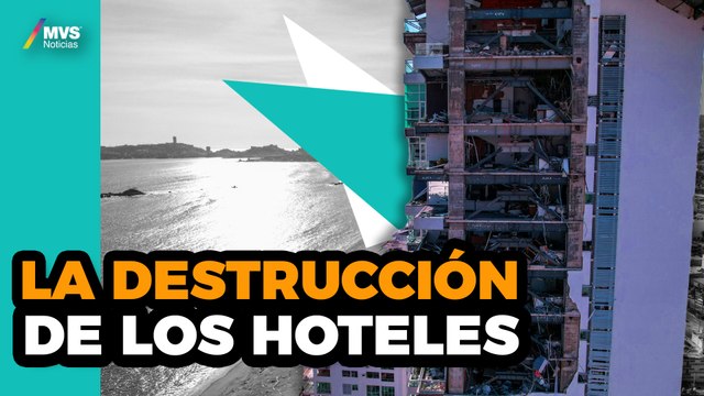 HURACÁN OTIS: Este es el IMPACTO del ciclón en HOTELES de Acapulco