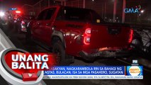 4 na sasakyan, nagkarambola sa bahagi ng NLEX sa Bocaue, Bulacan | UB