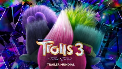 TROLLS 3: TODOS JUNTOS (2023) - Tráiler Español [2K][5.1] ️