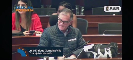 Avanza la moción de censura contra el Secretario Privado de Medellín por los fondos fijos