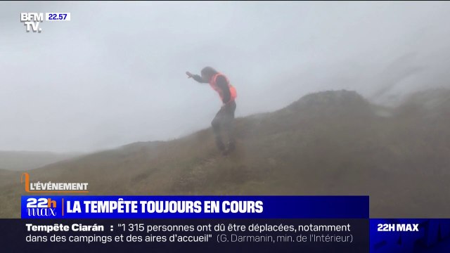 C'était quelque chose qui était très impressionnant à vivre : Le chasseur d'orages et photographe Étienne Farget témoigne de son expérience face à la tempête Ciarán