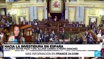 Informe desde Barcelona: pacto entre PSOE y Esquerra Republicana acerca a Sánchez a la investidura