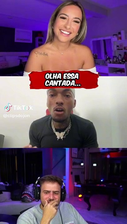 Olha essas cantadas no vai dar namoro do jonvlogs