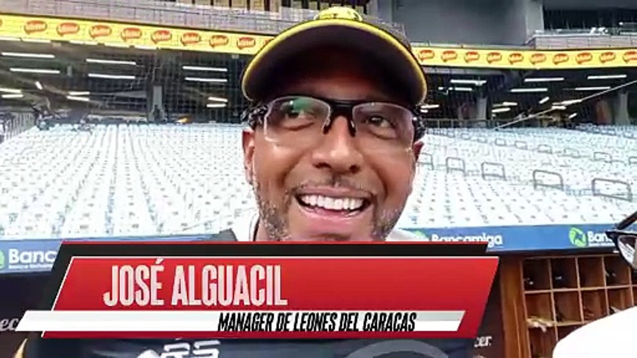 LVBP: José Alguacil destaca la profundidad de los Leones del Caracas