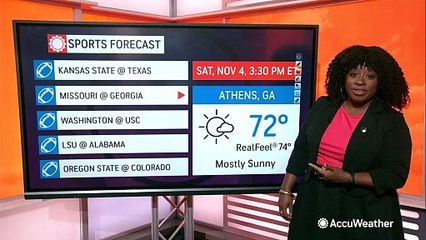 Your Saturday college football forecast across the US