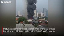 Kebakaran di Haji Nawi Raya Jakarta Selatan, 22 Unit Damkar Dikerahkan
