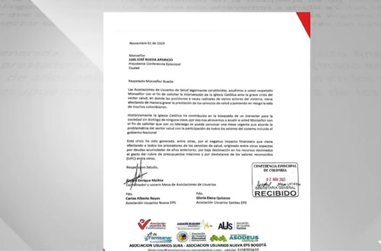 Pacientes piden a la iglesia intervenir en crisis del sector salud