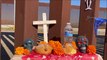 Con altar por Día de Muertos recuerdan a los miles de migrantes fallecidos en el norte de México