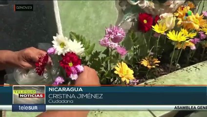 Nicaragüenses recuerdan a sus fieles difuntos como respeto a la tradición nacional