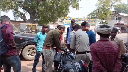 दमोह: नहीं थम रहा सड़क हादसों का कहर, बाइक सवार की हुई दर्दनाक मौत