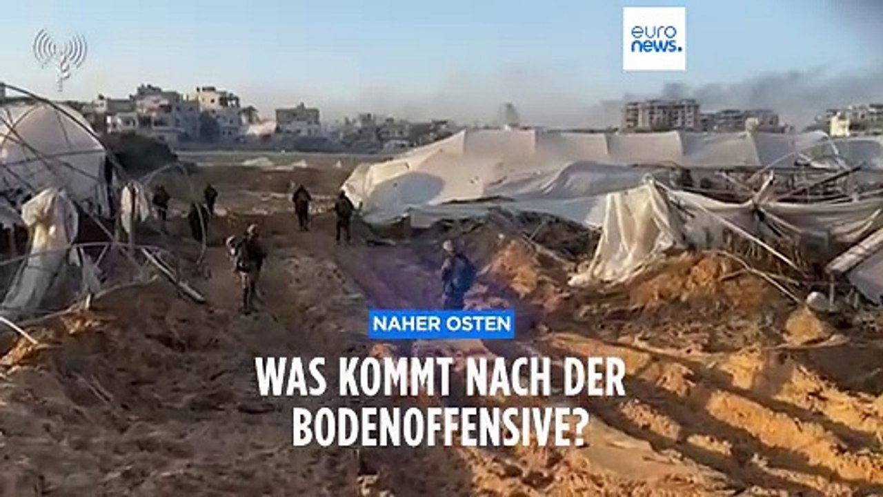 Krieg in Nahost: Was kommt nach der Bodenoffensive?