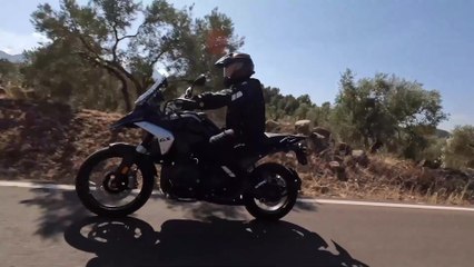 The new BMW R 1300 GS Triple Black variant Riding Video
