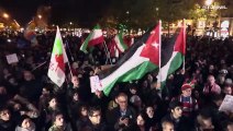 فيديو: نحو ألفي متظاهر في باريس يطالبون بوقف إطلاق النار في غزة