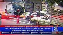 Nueva ley policial que exige maestría adicional impide ascenso a 400 coroneles en actividad