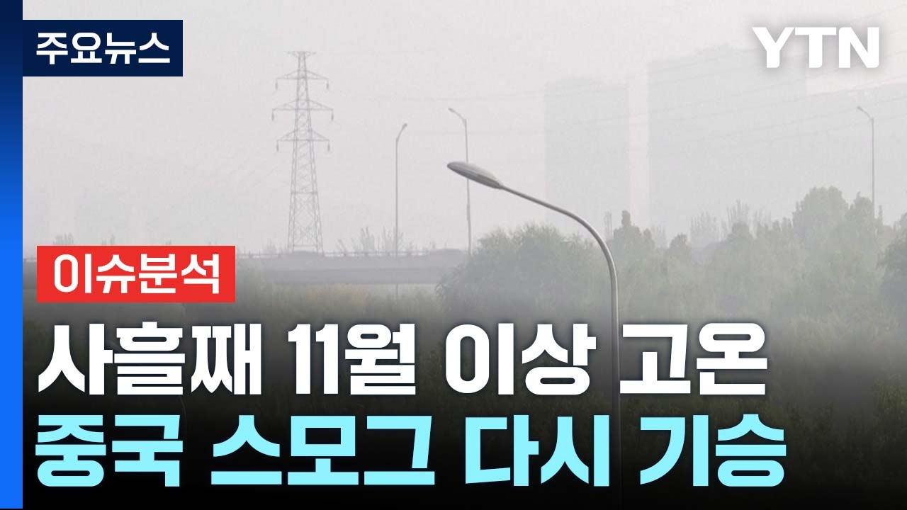 늦가을에 29℃?, 다음 주엔 초겨울 추위...기온 널뛰기 원인은? / YTN