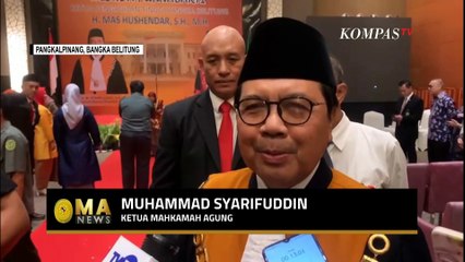 Скачать видео: Ketua Mahkamah Agung Pimpin Wisuda Purnabhakti Ketua PT Bangka Belitung - MA NEWS