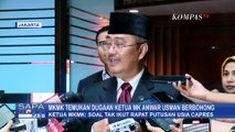 Ketua MKMK Ungkap Dugaan Anwar Usman Berbohong Soal Tak Ikut Rapat Putusan Usia Capres