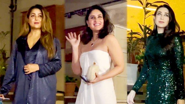 Kareena Kapoor, Karisma Kapoor और Amrita Arora का एक साथ दिखा खूबसूरत अंदाज़