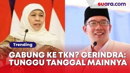 Khofifah dan Ridwan Kamil Gabung TKN Prabowo-Gibran? Gerindra: Tunggu Tanggal Mainnya