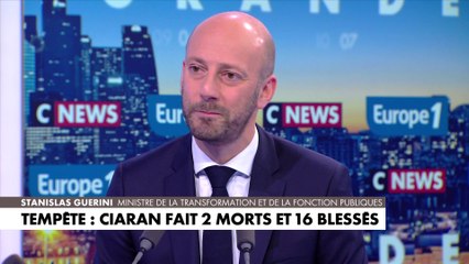 Stanislas Guerini : «On peut dire qu’il y a eu une mobilisation exceptionnelle. Je veux saluer l’ensemble des agents publics qui ont été mobilisés»