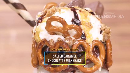 Minuman Kekinian, Ini Cara Buat Salted Caramel Chocolatte Milkshake