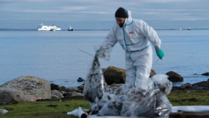 Suède : le ferry Marco Polo échoué depuis le 22 octobre a été remorqué