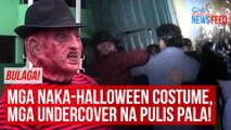 Bulaga! Mga naka-Halloween costume, mga undercover na pulis pala! | GMA Integrated Newsfeed