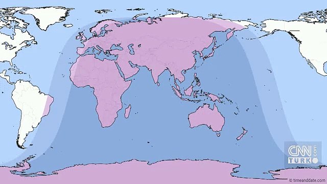 2017 Ay tutulması ne zaman başlıyor, ne zaman sona eriyor? (7 Ağustos 2017)