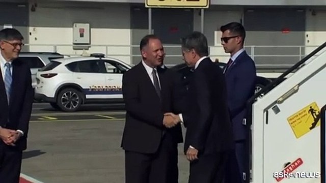 Il Segretario di Stato Usa Antony Blinken arriva in Israele